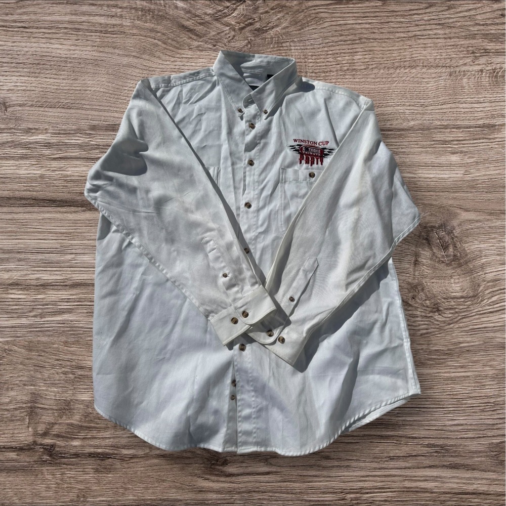 Authentic Wildman Apparel Men's Casual‎ Shirt Sz XL Winston Cup Vintage